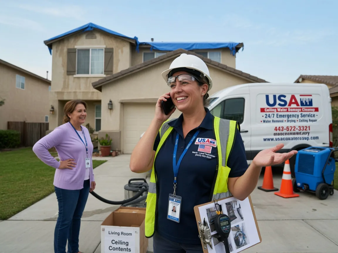 Ceiling Water Damage Restoration West York, IL FAQs