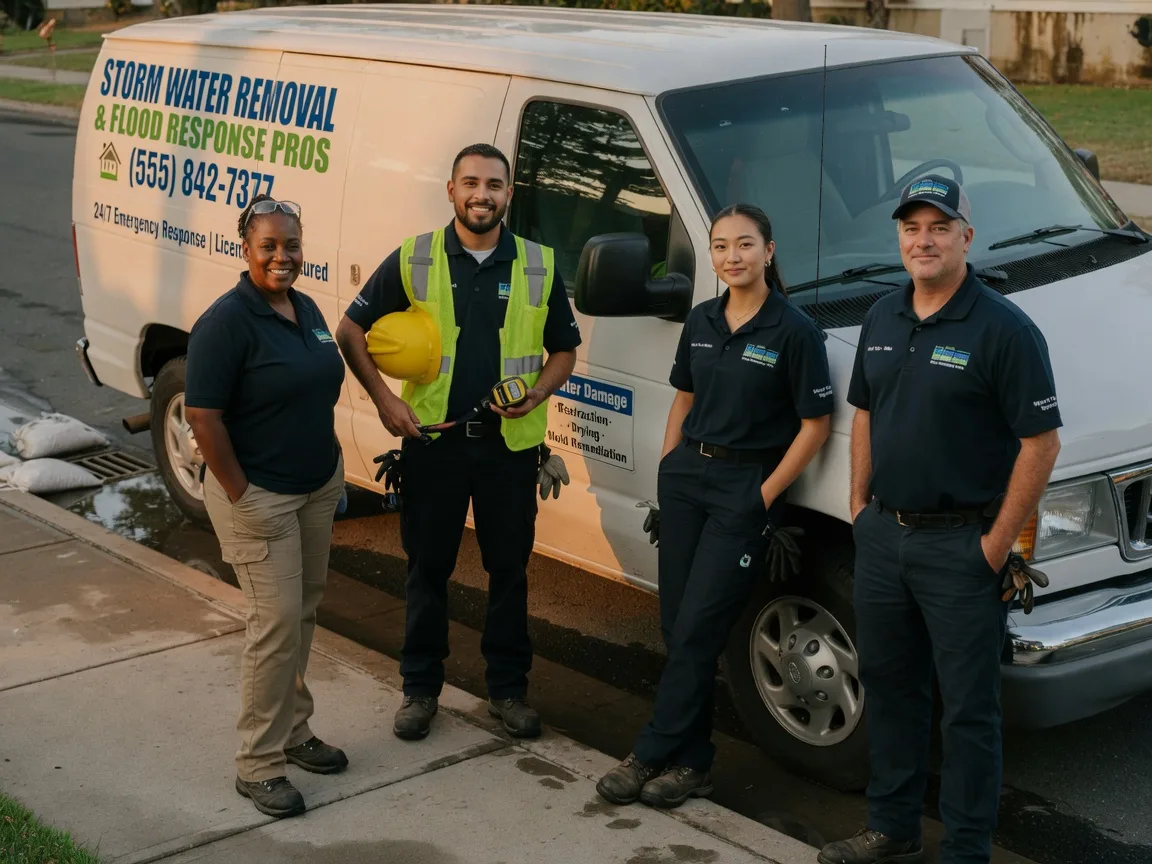 Storm Damage Water Removal company in West York, IL