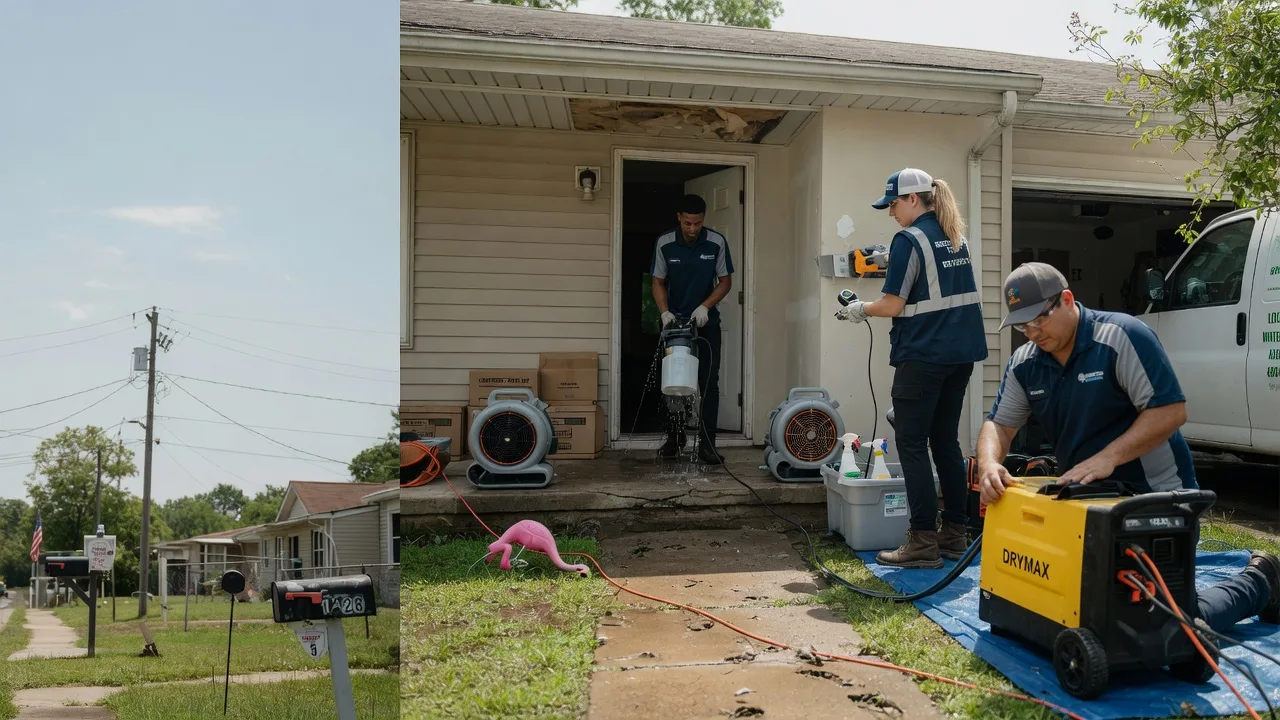 Storm Damage Water Removal in West York, IL near me